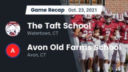 Recap: The Taft School vs. Avon Old Farms School 2021