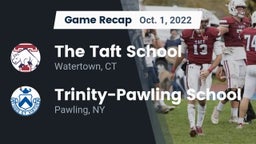 Recap: The Taft School vs. Trinity-Pawling School 2022