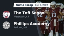 Recap: The Taft School vs. Phillips Academy 2022