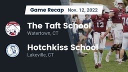 Recap: The Taft School vs. Hotchkiss School 2022