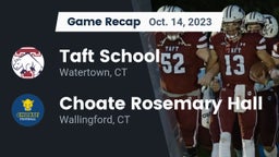 Recap: Taft School vs. Choate Rosemary Hall  2023