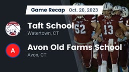 Recap: Taft School vs. Avon Old Farms School 2023