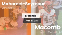 Matchup: Mahomet-Seymour vs. Macomb  2017