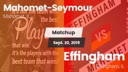 Matchup: Mahomet-Seymour vs. Effingham  2019