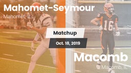 Matchup: Mahomet-Seymour vs. Macomb  2019
