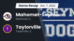 Recap: Mahomet-Seymour  vs. Taylorville  2022
