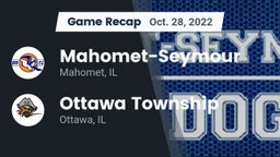 Recap: Mahomet-Seymour  vs. Ottawa Township  2022