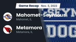 Recap: Mahomet-Seymour  vs. Metamora  2022
