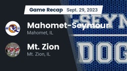Recap: Mahomet-Seymour  vs. Mt. Zion  2023