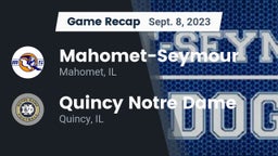Recap: Mahomet-Seymour  vs. Quincy Notre Dame 2023