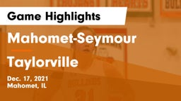 Mahomet-Seymour  vs Taylorville  Game Highlights - Dec. 17, 2021