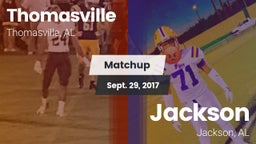 Matchup: Thomasville High vs. Jackson  2017