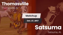 Matchup: Thomasville High vs. Satsuma  2017