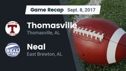 Recap: Thomasville  vs. Neal  2017