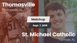 Matchup: Thomasville High vs. St. Michael Catholic  2018