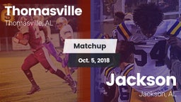 Matchup: Thomasville High vs. Jackson  2018