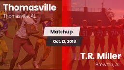 Matchup: Thomasville High vs. T.R. Miller  2018