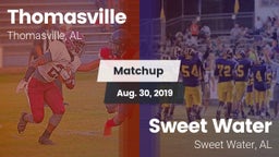 Matchup: Thomasville High vs. Sweet Water  2019