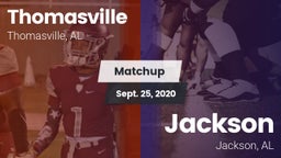 Matchup: Thomasville High vs. Jackson  2020