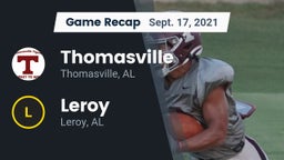 Recap: Thomasville  vs. Leroy  2021