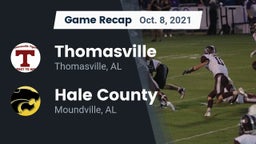 Recap: Thomasville  vs. Hale County  2021