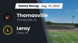Recap: Thomasville  vs. Leroy  2022