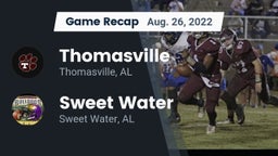 Recap: Thomasville  vs. Sweet Water  2022
