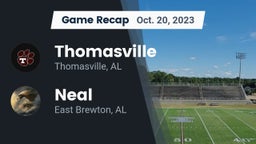 Recap: Thomasville  vs. Neal  2023