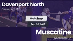 Matchup: Davenport North vs. Muscatine  2016