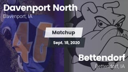 Matchup: Davenport North vs. Bettendorf  2020