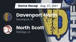 Recap: Davenport North  vs. North Scott  2021