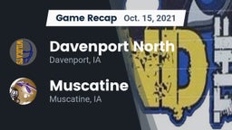 Recap: Davenport North  vs. Muscatine  2021