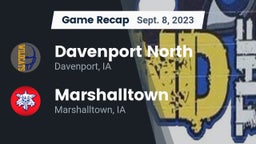 Recap: Davenport North  vs. Marshalltown  2023