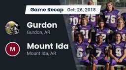 Recap: Gurdon  vs. Mount Ida  2018