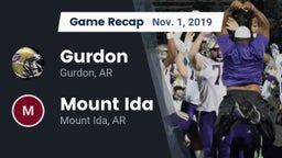 Recap: Gurdon  vs. Mount Ida  2019