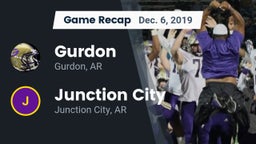 Recap: Gurdon  vs. Junction City  2019