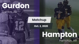 Matchup: Gurdon  vs. Hampton  2020