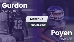 Matchup: Gurdon  vs. Poyen  2020