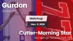 Matchup: Gurdon  vs. Cutter-Morning Star  2020