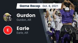 Recap: Gurdon  vs. Earle  2021