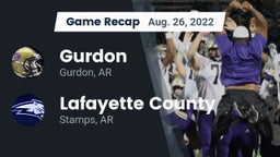 Recap: Gurdon  vs. Lafayette County  2022
