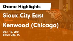 Sioux City East  vs Kenwood (Chicago) Game Highlights - Dec. 18, 2021