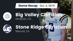 Recap: Big Valley Christian  vs. Stone Ridge Christian  2019