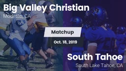 Matchup: Big Valley vs. South Tahoe  2019
