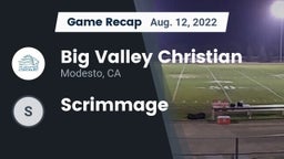 Recap: Big Valley Christian  vs. Scrimmage 2022