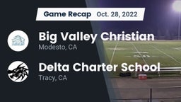 Recap: Big Valley Christian  vs. Delta Charter School 2022