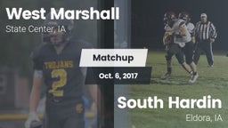 Matchup: West Marshall High vs. South Hardin  2017