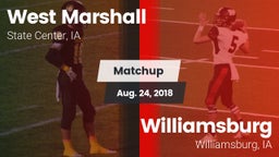 Matchup: West Marshall High vs. Williamsburg  2018