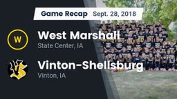 Recap: West Marshall  vs. Vinton-Shellsburg  2018