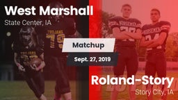 Matchup: West Marshall High vs. Roland-Story  2019